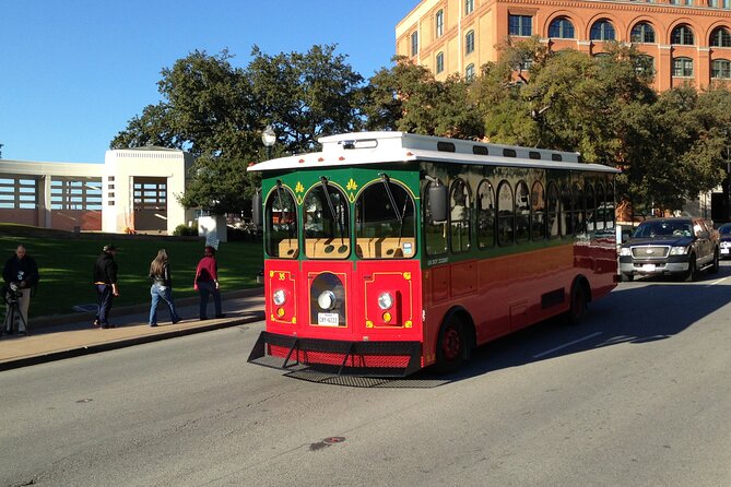 John F. Kennedy Trolley Tour in Dallas - Dealey Plaza: the place where the story begins