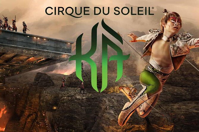 KÀ™ by Cirque du Soleil® at the MGM Grand Hotel and Casino - The moving stage and visual design