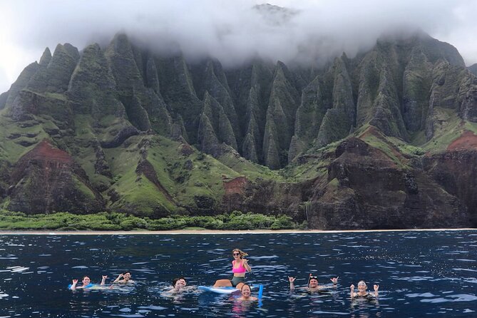 Kauai: Nā Pali Coast Zodiac Raft Expedition and Snorkeling - Kalalau Trail from offshore