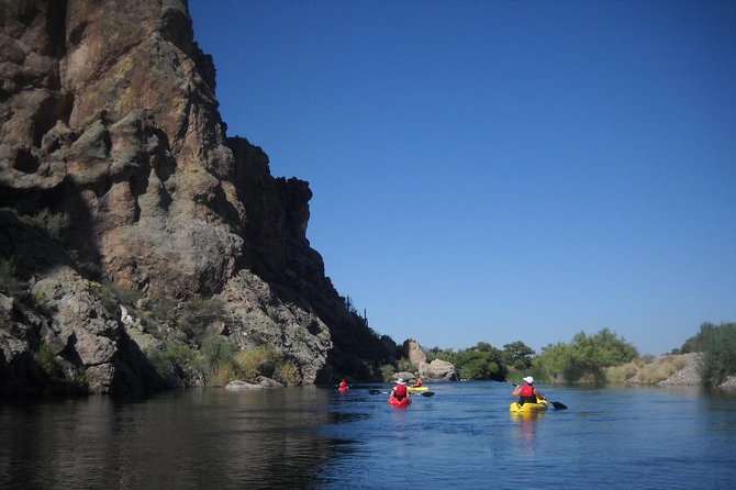 Kayaking the Salt River Foxtail Trip - Launching Into the Lower Salt River
