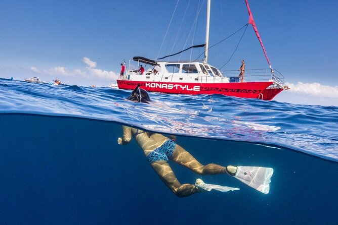 Kealakekua Bay (Captain Cook Monument) Snorkel and Sail Adventure - Lunch after snorkeling, not before