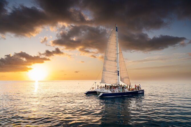 Key West Champagne Sunset Catamaran Cruise - Boarding a spacious 60 to 69-foot catamaran