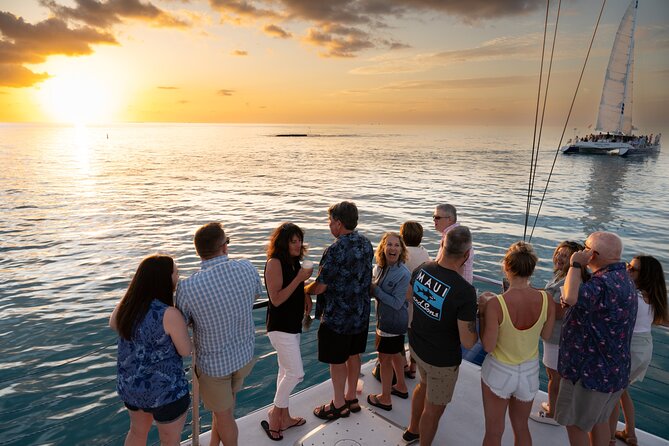 Key West Champagne Sunset Catamaran Cruise - Stop 3: Fort Zachary Taylor from offshore