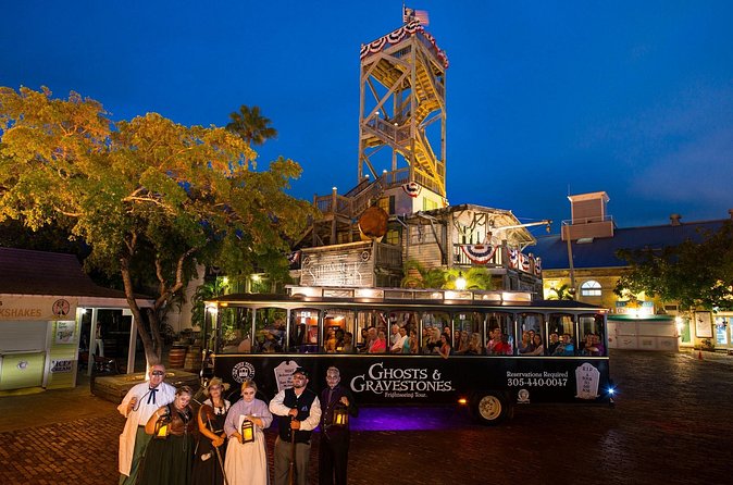 Key West Ghosts and Gravestones Trolley Tour - Old Town houses and Key West’s darker side