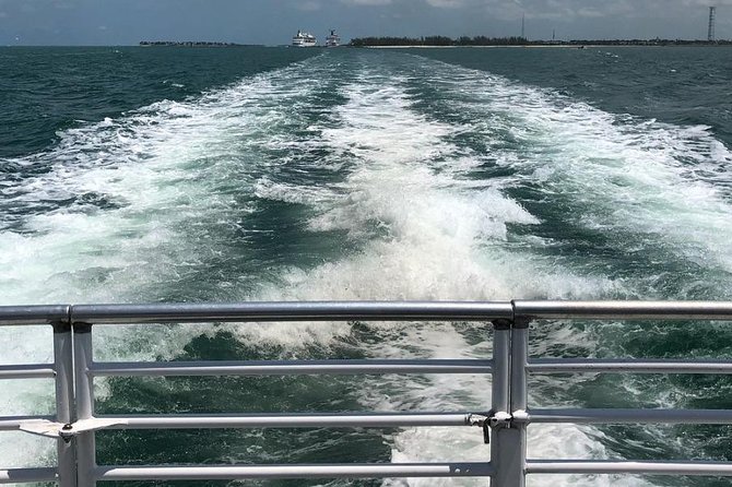 Key West Glass-Bottom Boat Tour with Sunset Option - The ride out through Key West waters