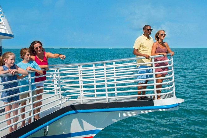 Key West Glass-Bottom Boat Tour with Sunset Option - Western Dry Rocks and the glass-bottom viewing area