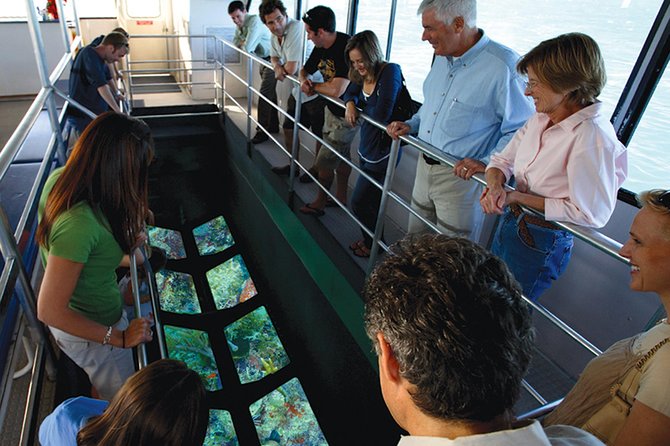 Key West Glass-Bottom Boat Tour with Sunset Option - A 65-foot catamaran made for changing weather