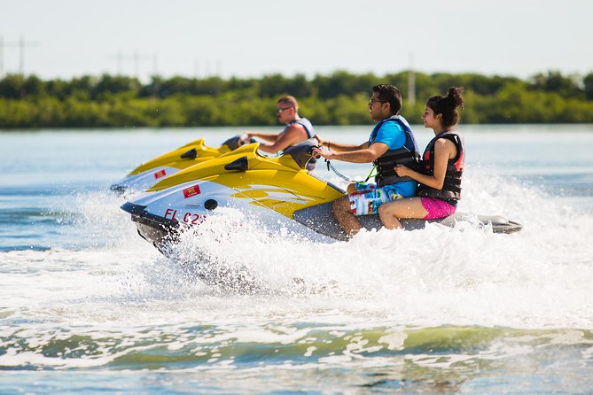 Key West Island Adventure Jet Ski Tour: Bring a Partner for Free - Following the route around Key West