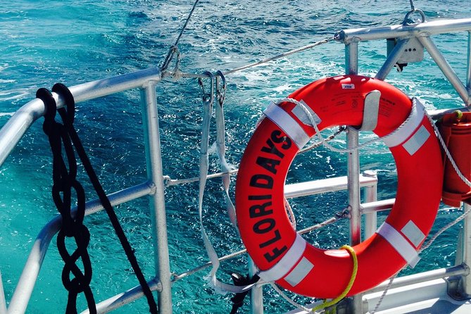 Key West Reef Snorkel & Sail Adventure - Reaching the reef and getting ready to snorkel