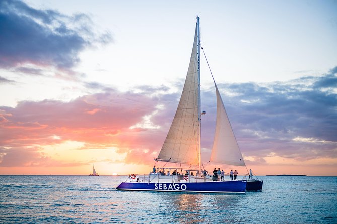Key West Sunset Sail: Dolphin Watching, Wine, and Tapas - What the catamaran ride feels like
