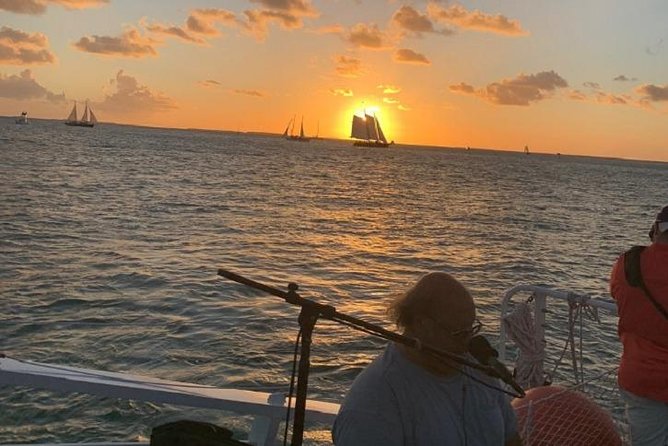 Key West Sunset Sail with Live Music, Drinks and Appetizers - A 65-foot catamaran with room to move
