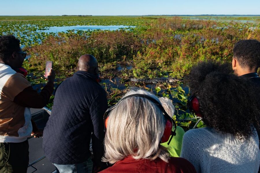 Kissimmee: Boggy Creek Airboat Ride with Optional Meal - Lily’s Butterfly Garden and Lorelei’s Critters