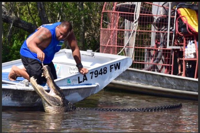 Large Airboat Swamp Tour with Transportation from New Orleans - Timing, food, and what to bring