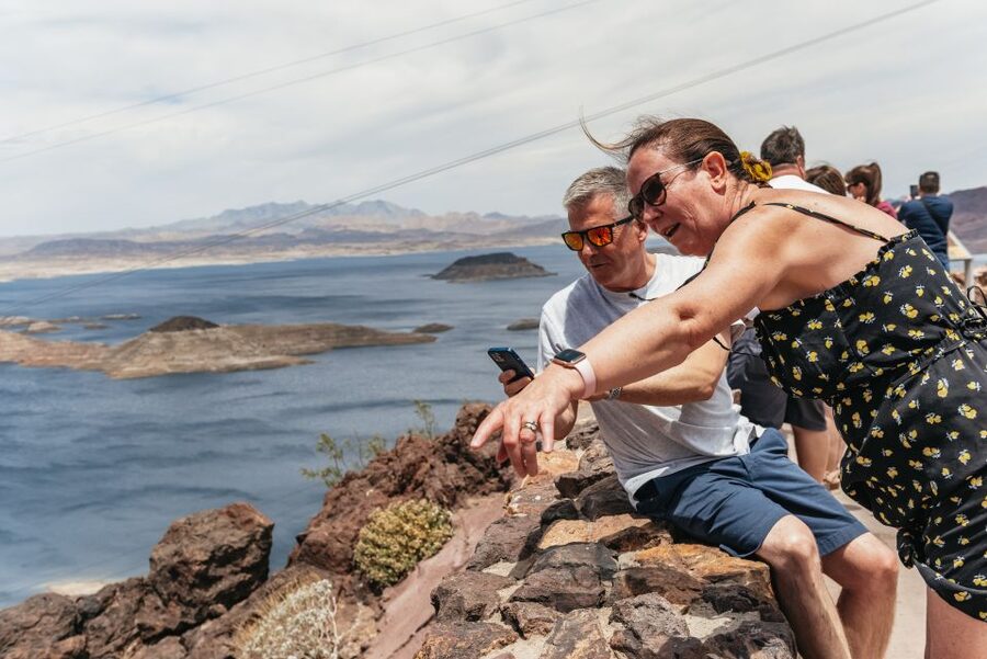 Las Vegas: 3-Hour VIP Hoover Dam Small-Group Mini Tour - Lake Mead from the overlook