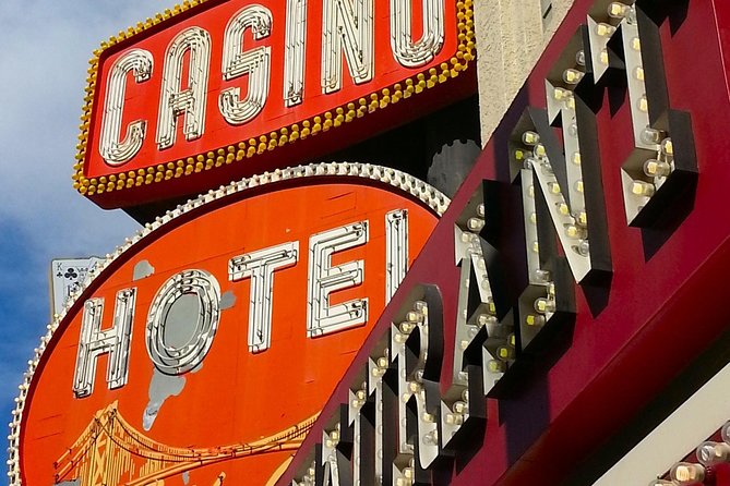 Las Vegas Downtown & Fremont Street - Guided Walking Tour - Walking through four blocks of Fremont Street Experience