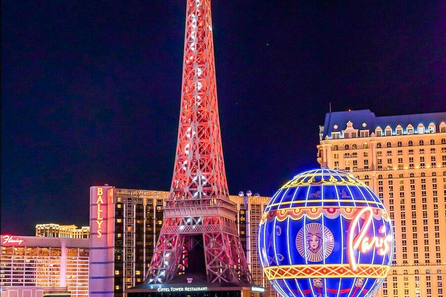 Las Vegas: Eiffel Tower Viewing Deck Entrance Ticket - What you see from the observation deck