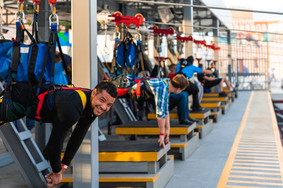 Las Vegas: FLY LINQ Zipline Ticket - What the FLY LINQ ride actually is