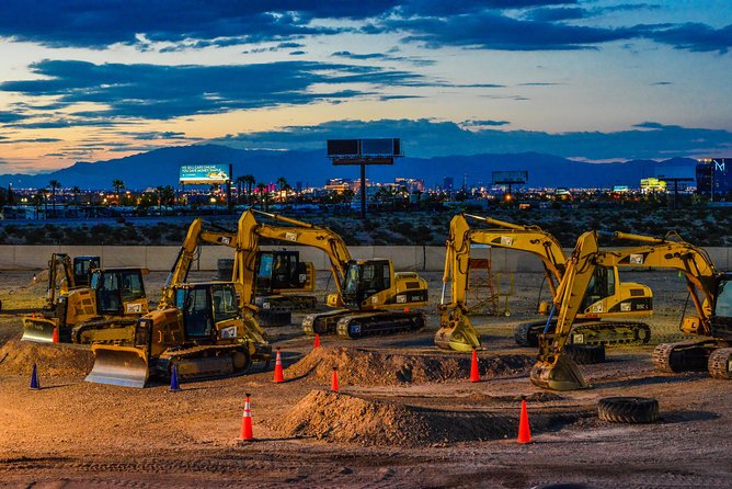 Las Vegas Heavy Equipment Playground: Dig, Push, and Play! - Arriving at 800 W Roban Avenue