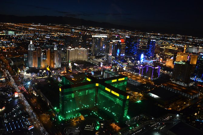 Las Vegas Helicopter Night Strip Flight Tour with Optional Dinner - Weather, delays, and other practical limits