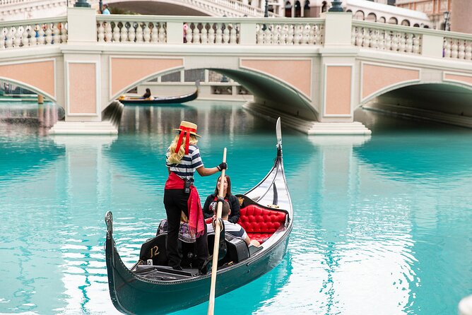 Las Vegas Super Saver: Madame Tussauds with Gondola Boat Ride - Exploring the Grand Canal Shoppes between stops