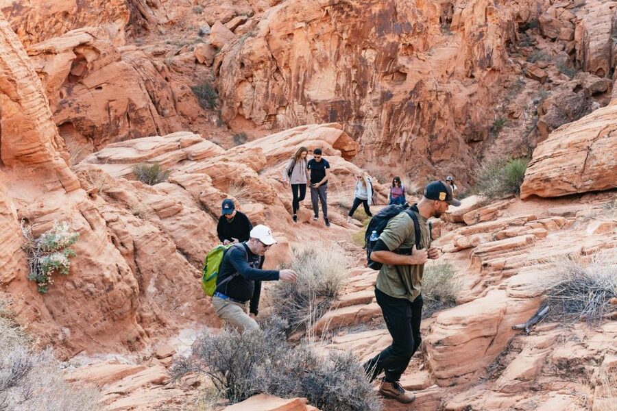 Las Vegas: Valley of Fire Guided Hike with Drinks and Snacks - Lake Mead and the first look at Nevada’s desert