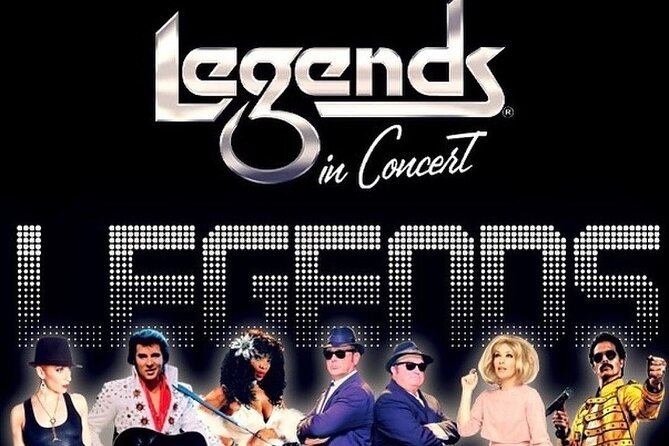 Legends in Concert Myrtle Beach Admission - Five acts, live musicians, and plenty of movement