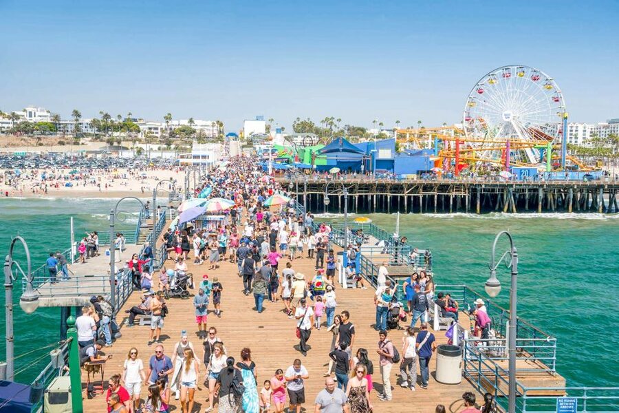 Los Angeles: LA Grand Tour by Open-Air Bus - Starting on Sunset Boulevard near Hollywood