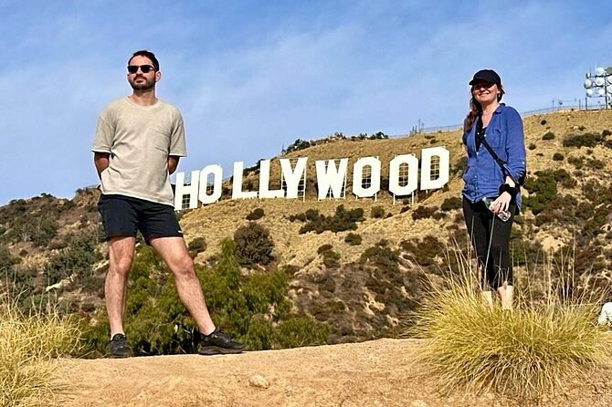 Los Angeles Original 90-Minute Walking Tour to The Hollywood Sign - Looking down over Lake Hollywood and Downtown Los Angeles