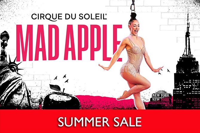 Mad Apple by Cirque du Soleil at New York New York Hotel and Casino - The pre-show party and theater setup