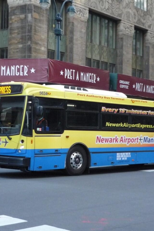 Manhattan: Bus Transfer from/to Newark Airport - Key points to know before booking