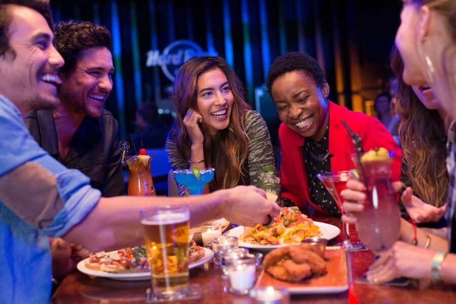 Meal at Hard Rock Cafe New York Times Square - The Rock Shop and the included gift offer