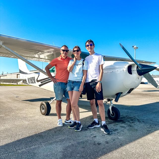 Miami Beach: South Beach Private Airplane Tour with Drinks - Key details to know before booking