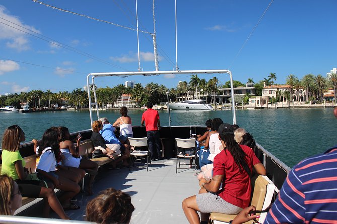 Miami Boat Tour of Celebrity Homes - Choosing between daytime, sunset, and evening departures