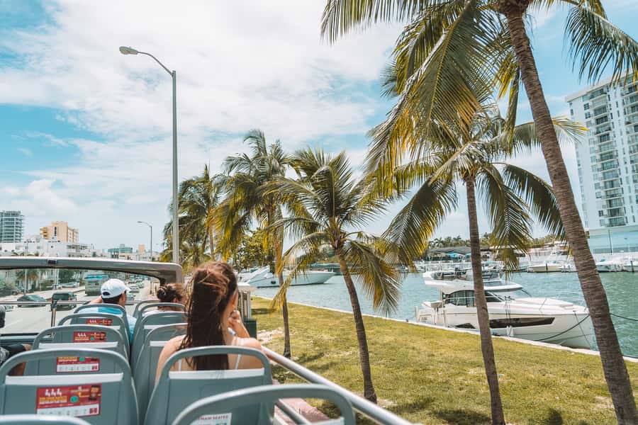 Miami: Hop-on Hop-off Open-top Bus Tour and Optional Cruise - Why this bus works well in spread-out Miami