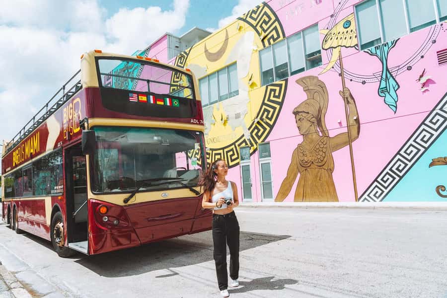 Miami: Hop-on Hop-off Open-top Bus Tour and Optional Cruise - Wynwood Walls and the Design District