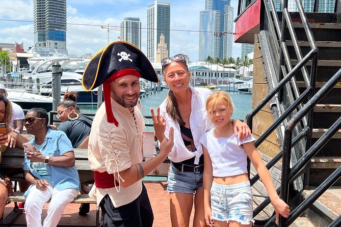 Miami Pirate Boat Tour: Skyline & Celebrity Homes - Downtown Miami and the First Bay Views