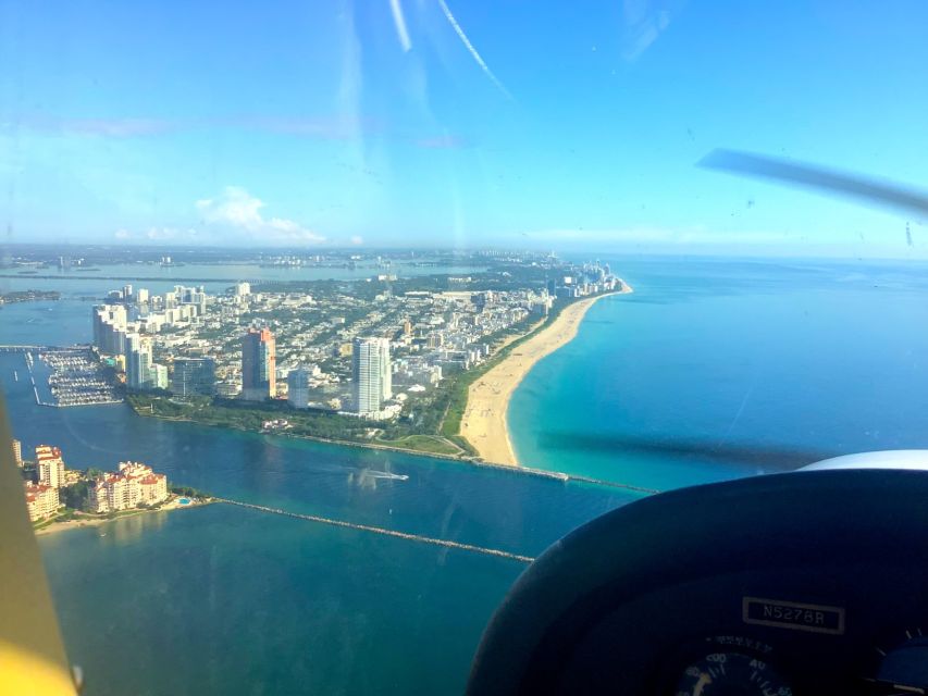 Miami: South Beach Private 35-Minute Guided Flight Tour - The Small Plane Experience