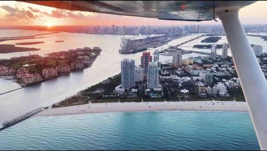 Miami: South Beach Private 50-Minute Private Flight Tour - The high points at a glance