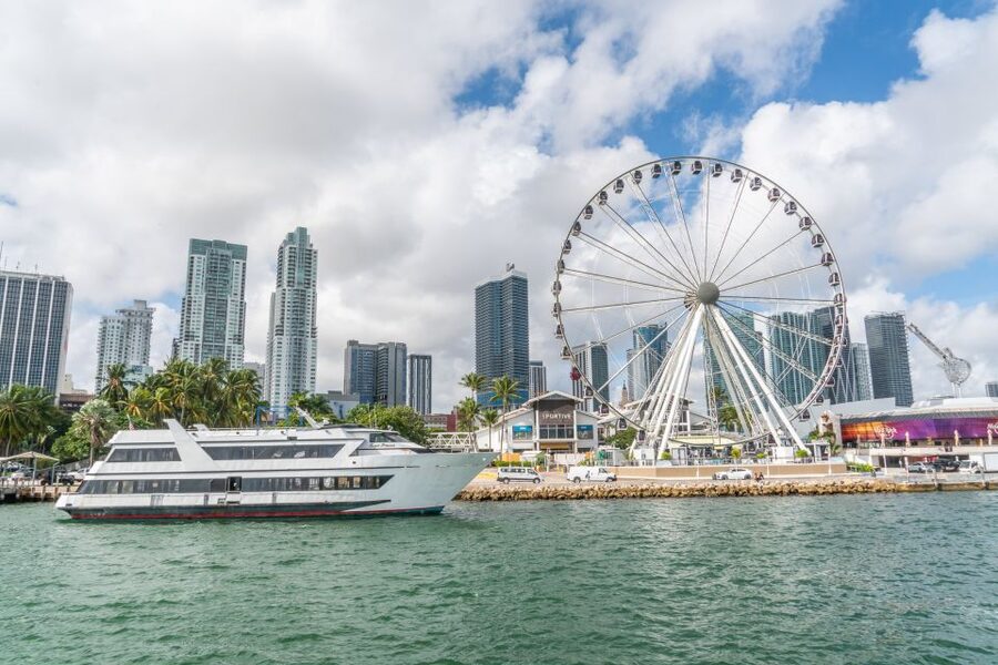 Miami: The Original Millionaire’s Row Cruise - Brickell Key and the changing Miami skyline