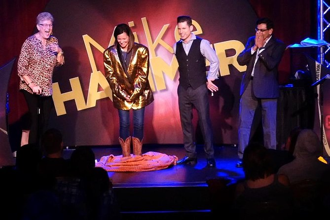Mike Hammer Comedy Magic Show at the Four Queens Hotel - Inside the Four Queens’ Canyon Club Show Room