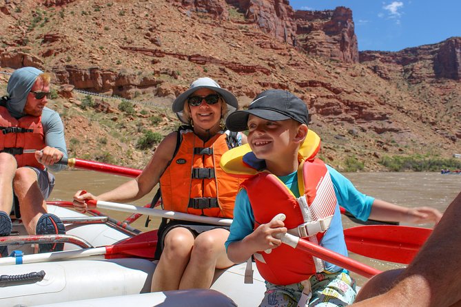 Moab Afternoon Half Day Rafting Trip - Colorado River - Entering Castle Valley from the Colorado River