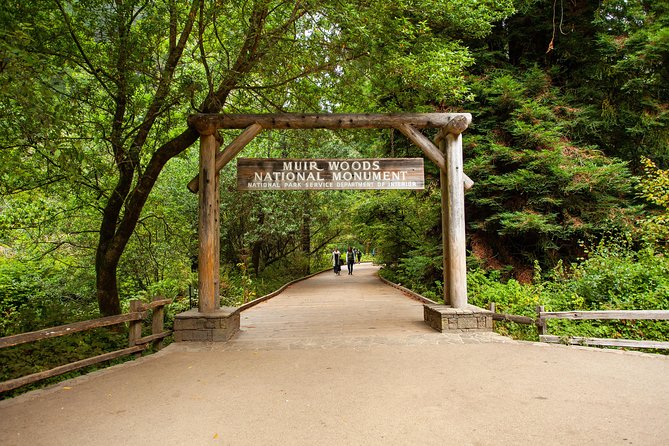 Muir Woods and Sausalito Tour Plus Bay Cruise - Starting near Union Square and crossing the Golden Gate