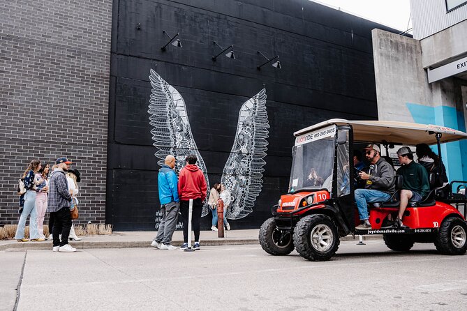 Murals of Nashville Instagram Tour by Golf Cart - Why a golf cart works better than a tour bus