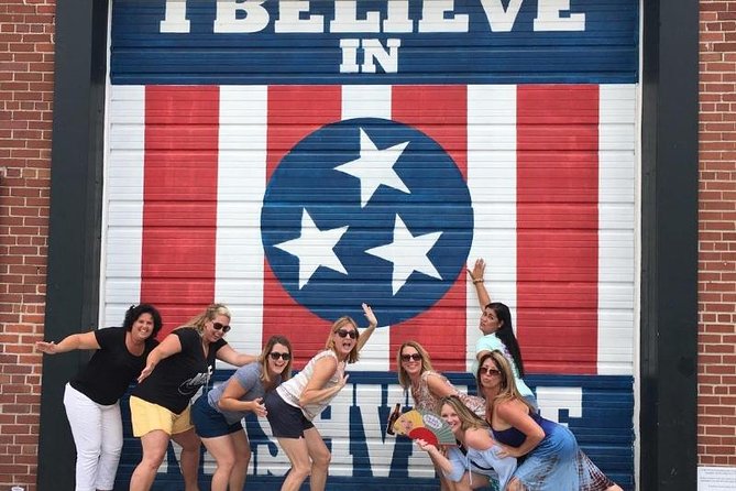 Murals of Nashville Instagram Tour by Golf Cart - The Gulch, 12th South, and SoBro