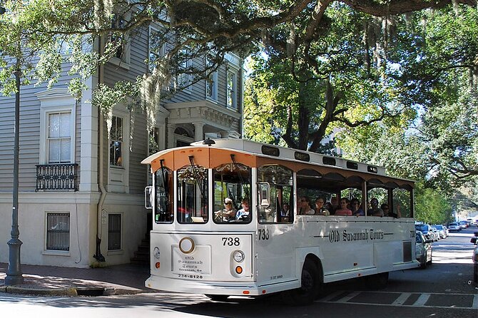 Narrated Historic Savannah Sightseeing Trolley Tour - The Massie Heritage Center and the Cathedral