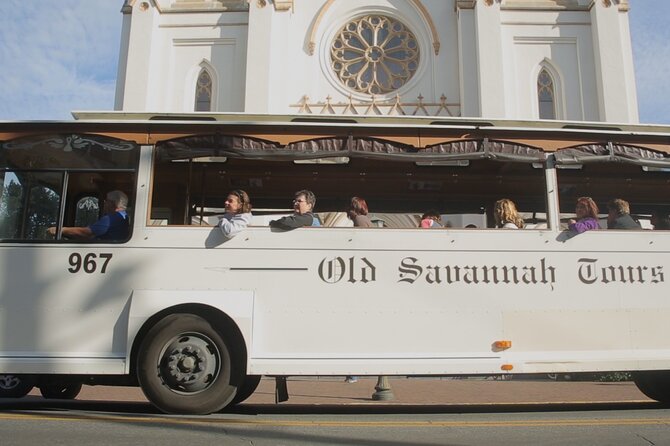 Narrated Historic Savannah Sightseeing Trolley Tour - Pirates, Power, and the Owens-Thomas House