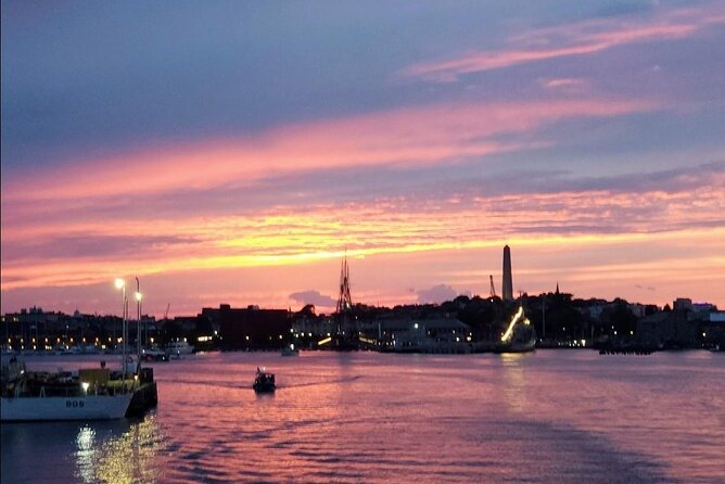 Narrated Sunset Cruise of Boston Harbor - Sunset is the main event, not the commentary
