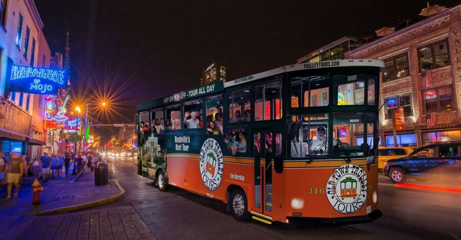 Nashville: Music City Nighttime Trolley Tour - Music Row and the business behind the songs