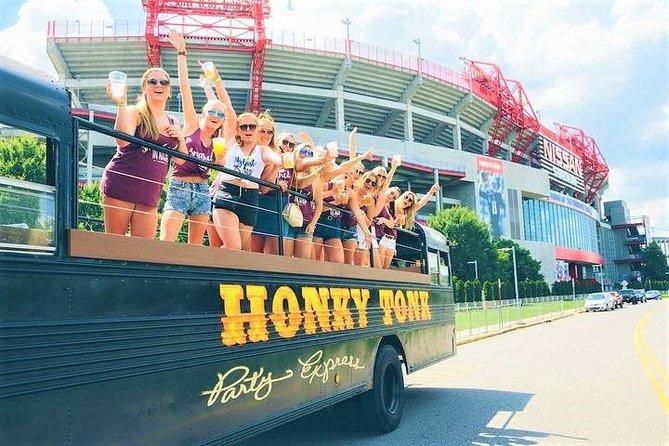 Nashville's Wildest Honky Tonk Public Party Bus (21+) - Key details before you book