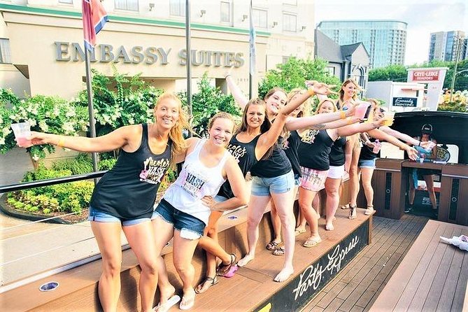 Nashville's Wildest Honky Tonk Public Party Bus (21+) - Dancing through downtown Nashville